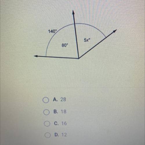 PLSS HELP ME!! I need to find the value of x