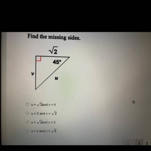 Find the missing sides.
(Help me)
