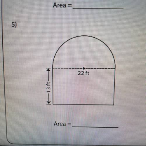 What is the area of the shape shown above