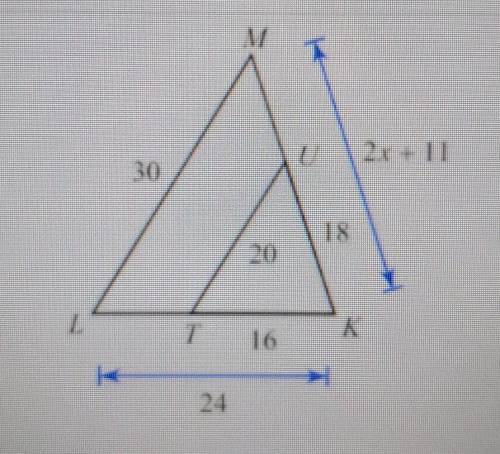 The polygons are similar. Solve for the missing piece of the polygon. I am very confused..? does