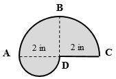 PLEASE ANSWER

The figures below are based on semicircles and squares. Find the perimeter and the