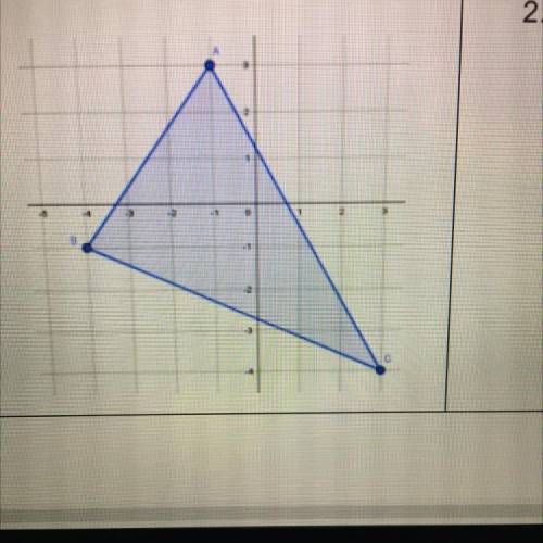 Please help 
What is the area of the triangle?
