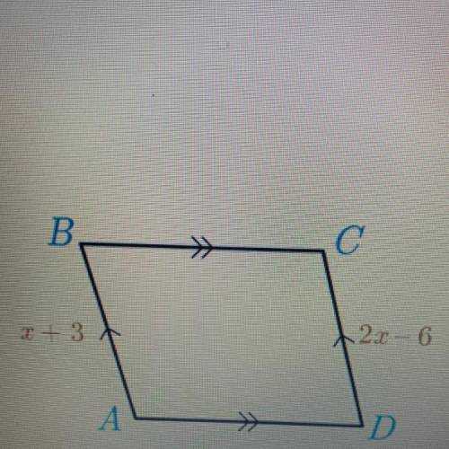 PLS HELP Use the given parallelogram to find the length of side AB