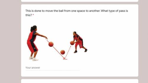 What Type of Pass is this in Basketball?