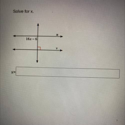 Help solve for x please