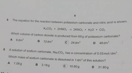HELP PLZ!CHEMISTRY

may/june 2018 paper 22.i need explanations and steps for these.thank you so mu