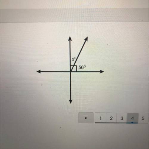 Solve for Angle Measures
What is the value of x in the figure?
X =