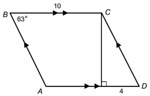 What is the measure of the exterior angle at D?