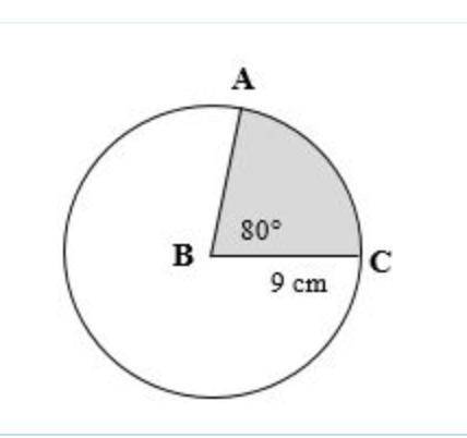 Find the area of the shaded regions below; Give your answer as a completely simplified exact value
