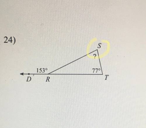 Find the measure of the angle.....
Can anyone help???