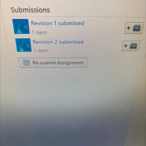 What will happen if I press re submit assignment. Look at the picture