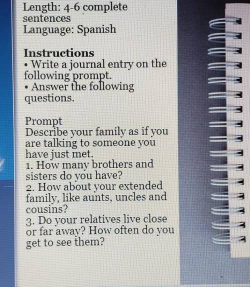 Need help please with Spanish. Will Mark Brainliest. ( Look at picture for instructions).