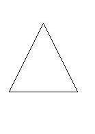 How to draw a triangle
