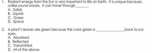 Please answer right this us due today please don't guess pls