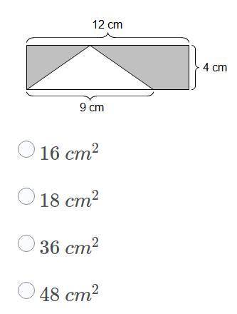 *TWO QUESTIONS IN ONE*

1. What is the area of the white triangle below?
2. What is the area of th