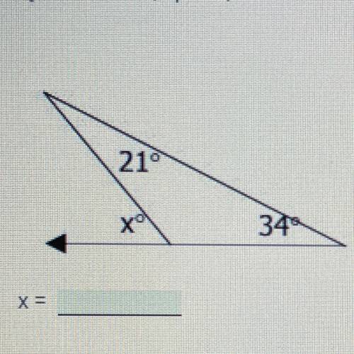 I need help finding x