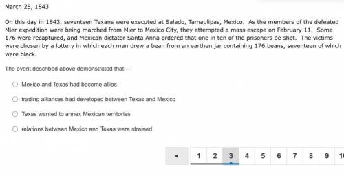March 25, 1843

On this day in 1843, seventeen Texans were executed at Salado, Tamaulipas, Mexico.