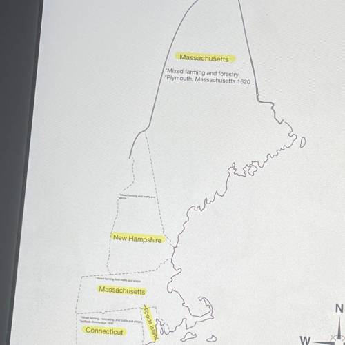 Identify major towns and settlements and when they were founded in the New England colonies