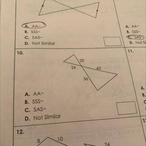 Some one please help me with this geometry test