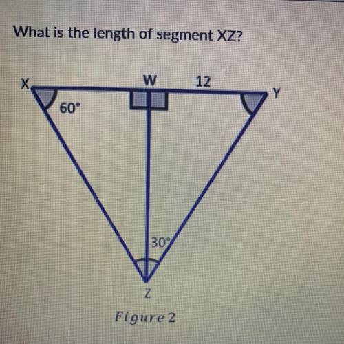 What is the length of segment XZ? 
plz help me! PLZ SOLVE ASAP!
