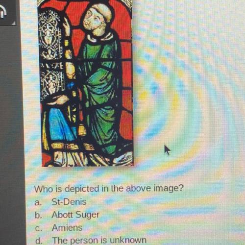 Who is depicted in the above image?