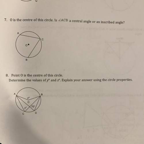 Circle geometry please help,
