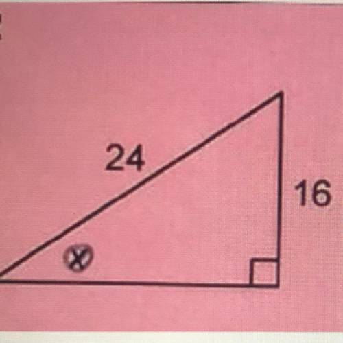 Solve for the Missing Angle in the Triangle

42 degrees
48 degrees
34 degrees
35 degrees