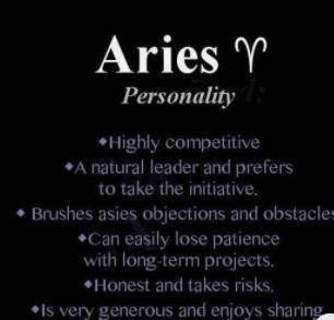 Just for ppl who like zodiac signs this one is for the Aries(The natrual beautys of the zodiac sign