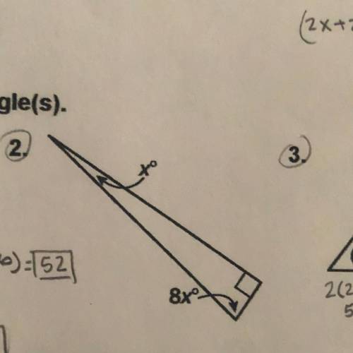 Find the measure of the angle(s).