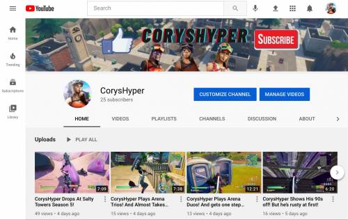 Subscribe to coryshyper please I’m 5 away to 30 subscribers please guys!!