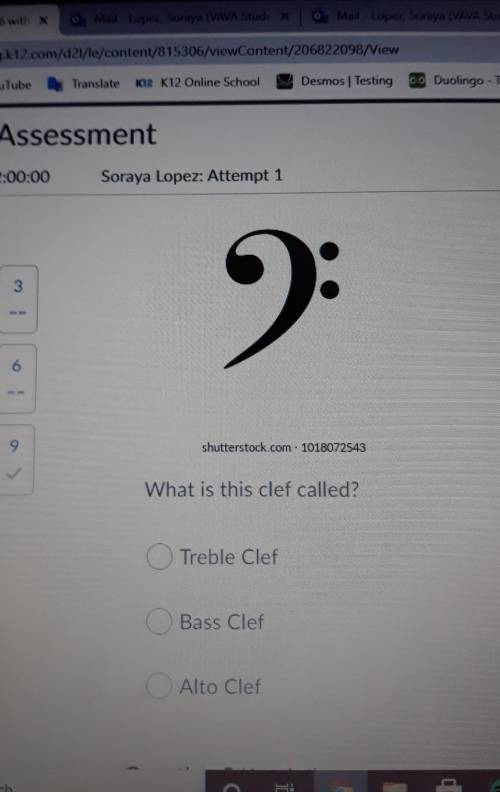 What is this clef called?
