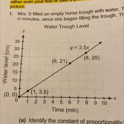 What would the water level be after 20 minutes (hint: use a proportional)