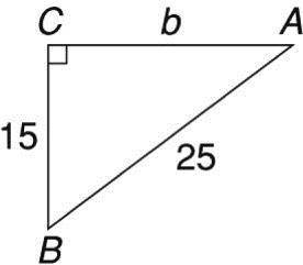 What is the missing side length?
(Use Pythagorean Theorem)