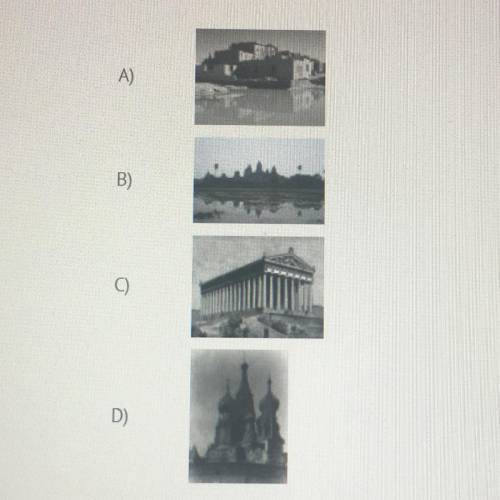 Which of these structures is MOST associated with architecture styles in Russia?