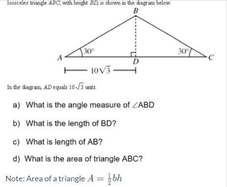 13 POINTS FOR ANSWERS TO ALL STEPS
geometry triangles