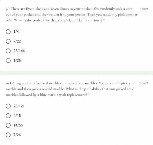 Help me plzzz
Homework: Compound Probability Part 2