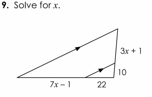 SOLVE FOR X. pls i need help
