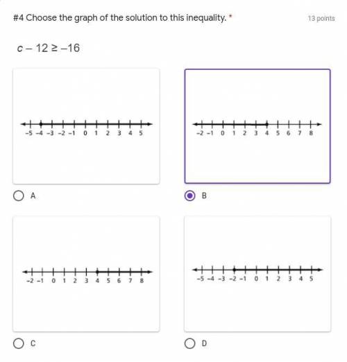 Number line is my answer correct?
