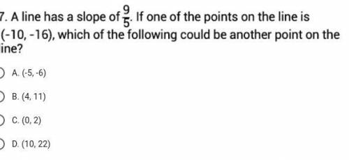 7th-grade math slope problem.