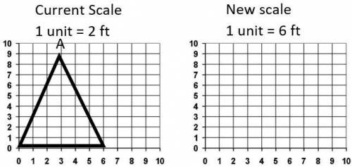 I WILL GIVE BRAINLIEST I NEED HELP ASAP PLEASE

Using the new scale and starting from the orig