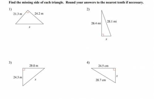 7.1 Pythagorean Theorem