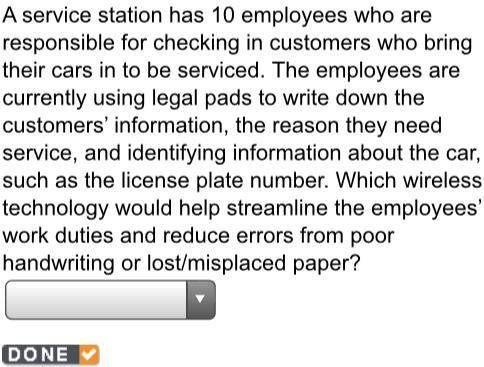 A service station has 10 employees who are responsible for checking in customers who bring their ca