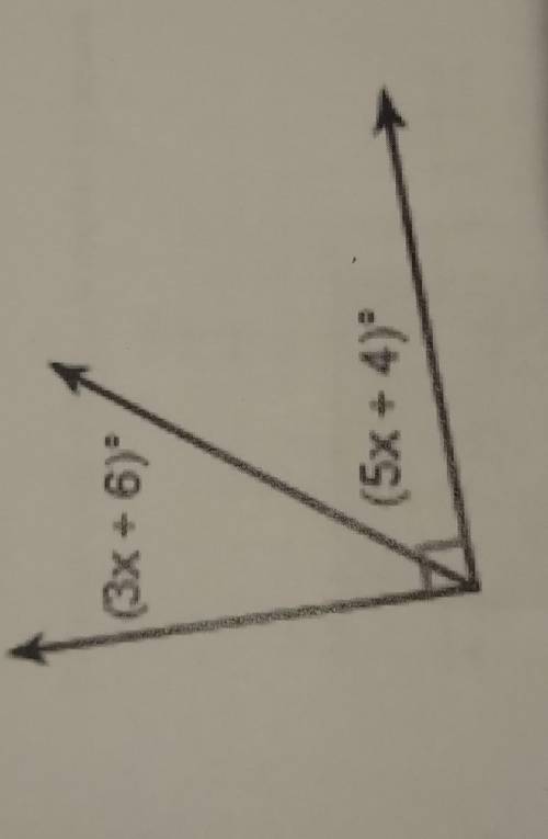 Solve for X. what are the measures of the two smaller angles? show your work

will mark brainiest