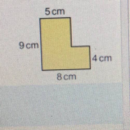 Find the perimeter and area of this shape