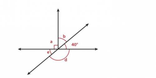 Match each angle below with its measurement.