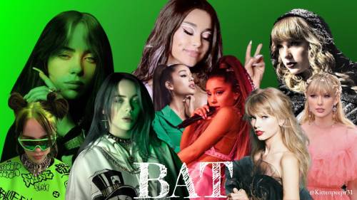 Anyone else here an Arianator, Swifty or Billie Eilish stan?

(ps: I made that cover) 
|
|
\/