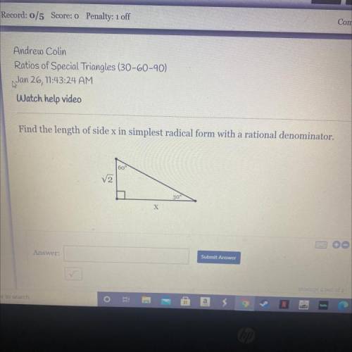 I need help with a math problem