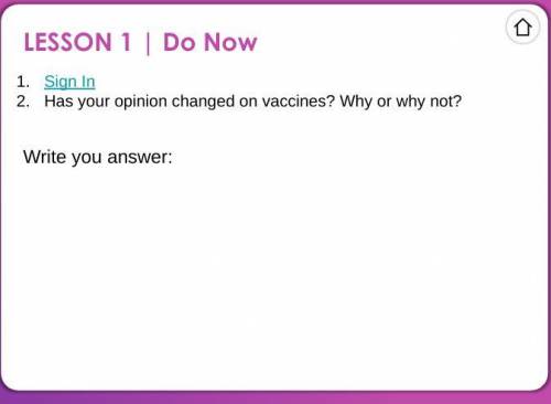 Just want to hear your opinions on vaccines, answer these 2 questions about it :)

(i dont got a l