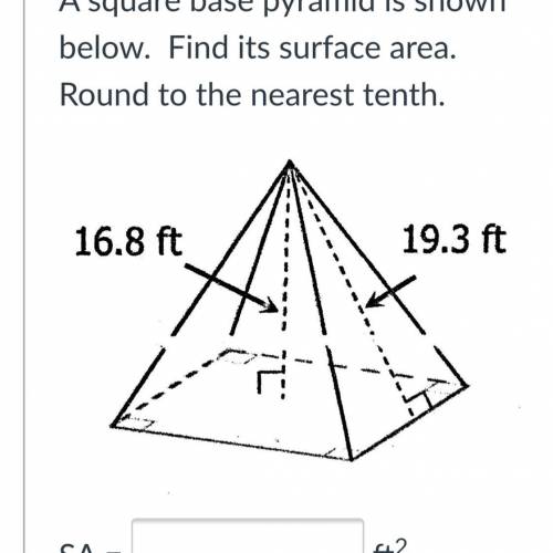 Find its surface area