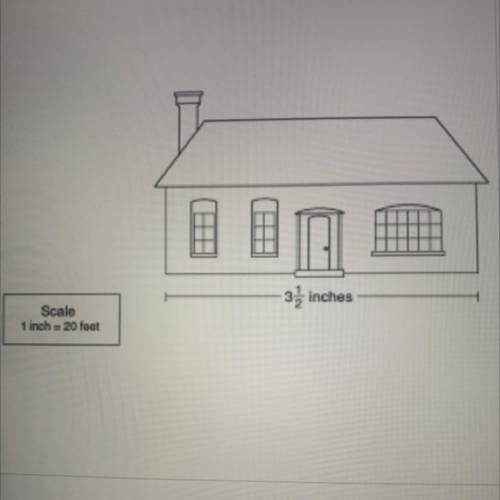 What is the actual width of the house?